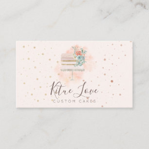 Cake Baker Pastry Business Card