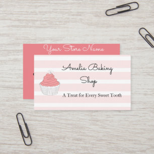 Cake Bakery Business Card