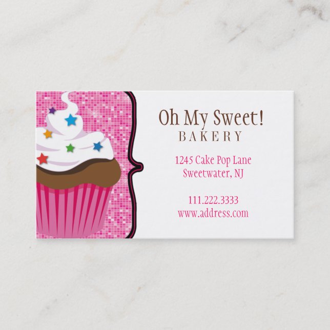 Cake Bakery : Business Card (Front)