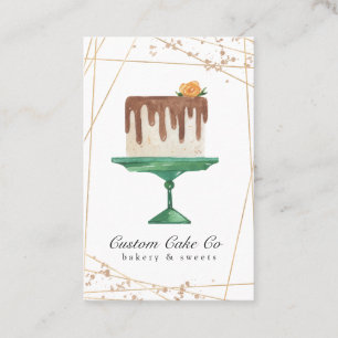 Cake / Bakery Business Card