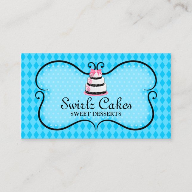 Cake Bakery Business Card (Front)