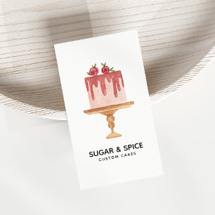 Cake / Bakery Business Card