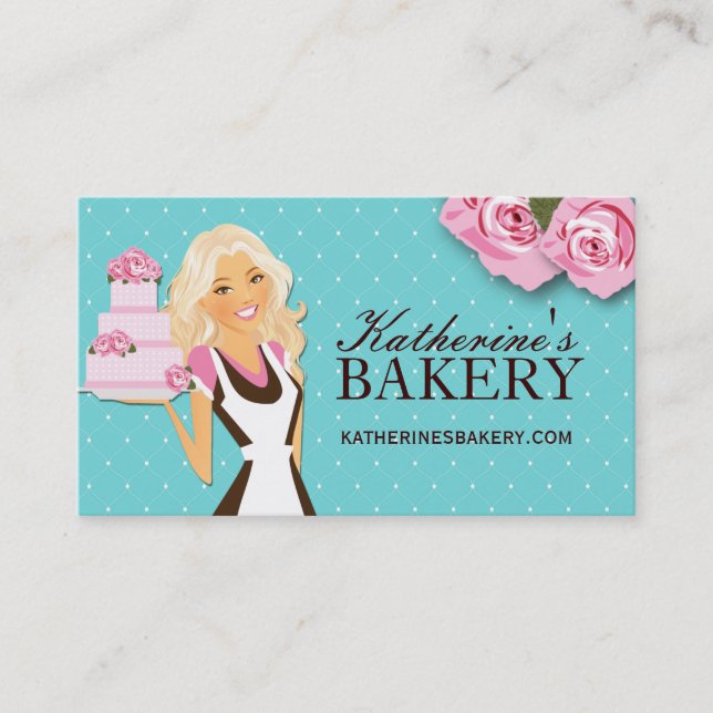 Cake Bakery Business Cards (Front)