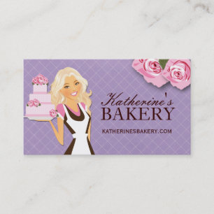 Cake Bakery Business Cards