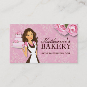 Cake Bakery Business Cards