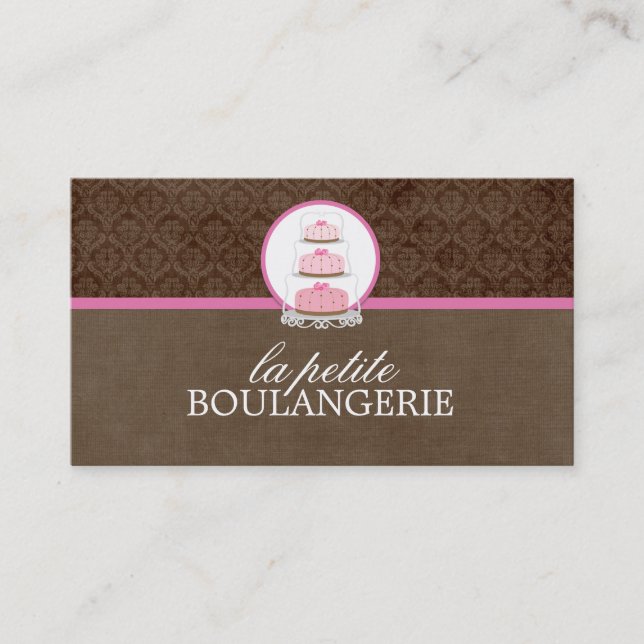 Cake Bakery Business Cards (Front)