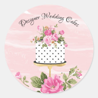 Cake Bakery Business Sticker