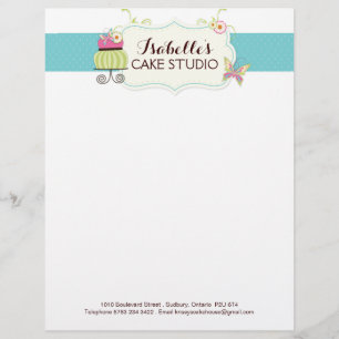 Cake Bakery Letterhead