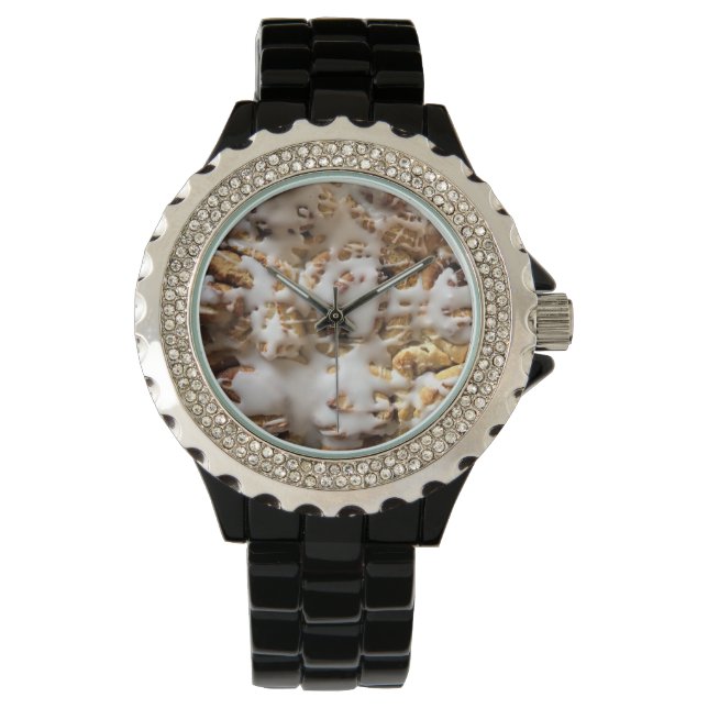 Cake & Baking Lovers White Icing Cinnamon Buns  Wa Watch (Front)