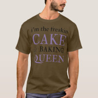 Cake Baking Queen Funny Cake Decoration Gifts for