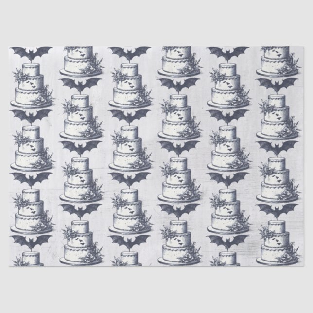 Cake Bat Tissue Paper (Front)