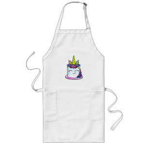 Cake birthday  baby bodysuit long apron