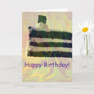 Cake Birthday Card