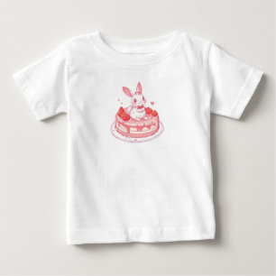 Cake Bunny Treat Baby T-Shirt
