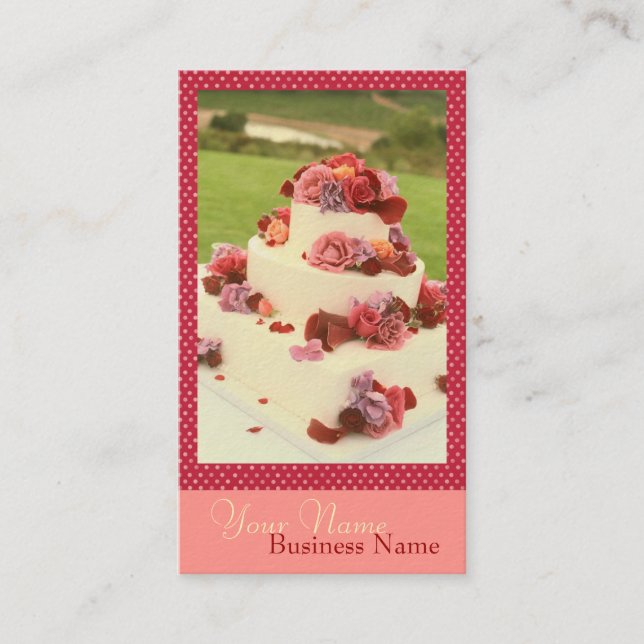 Cake Business Cards (Front)