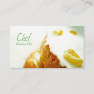 Cake Chef Business Cards