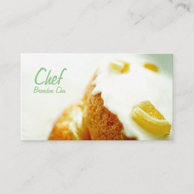 Cake Chef Business Cards (Front)