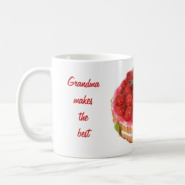 cake coffee mug (Left)