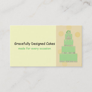 Cake Decorating/Baking Business Card