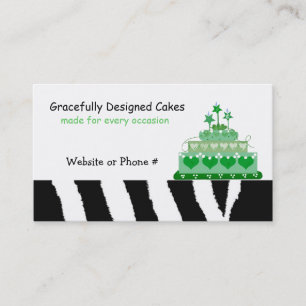 Cake Decorating Business Card