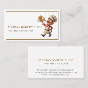 Cake Decorator Baker Bakery Business Card