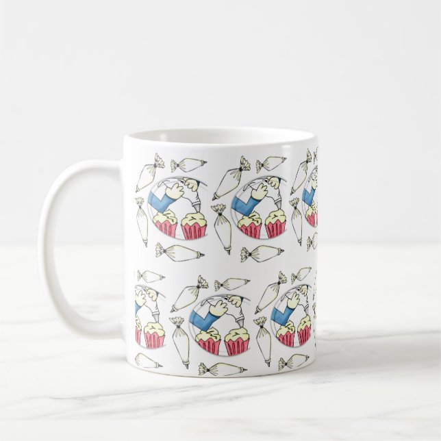 Cake Decorator Mug (Left)