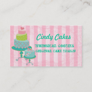 Cake Design Business Card