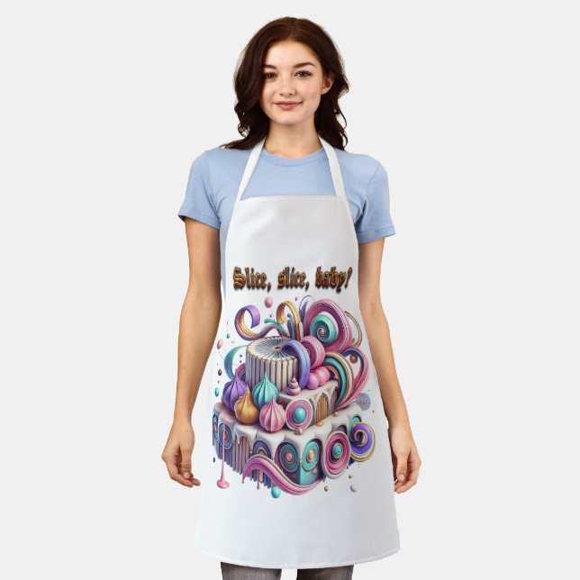  Cake Designer Apron (Worn)