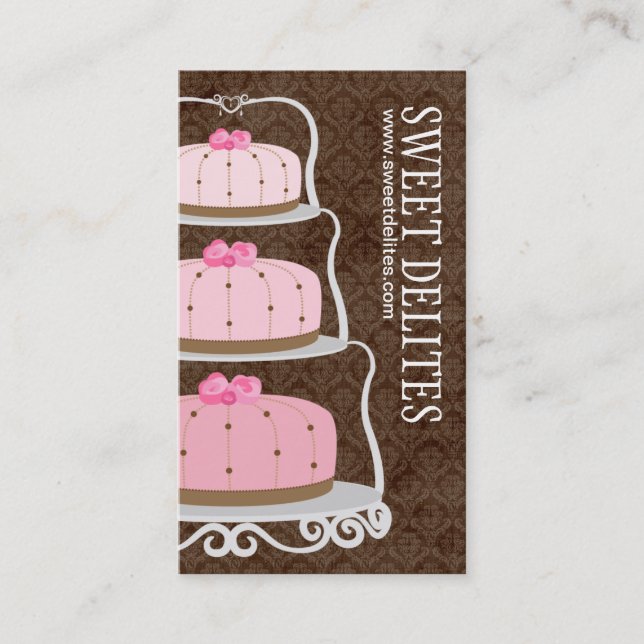Cake Designer Business Card (Front)