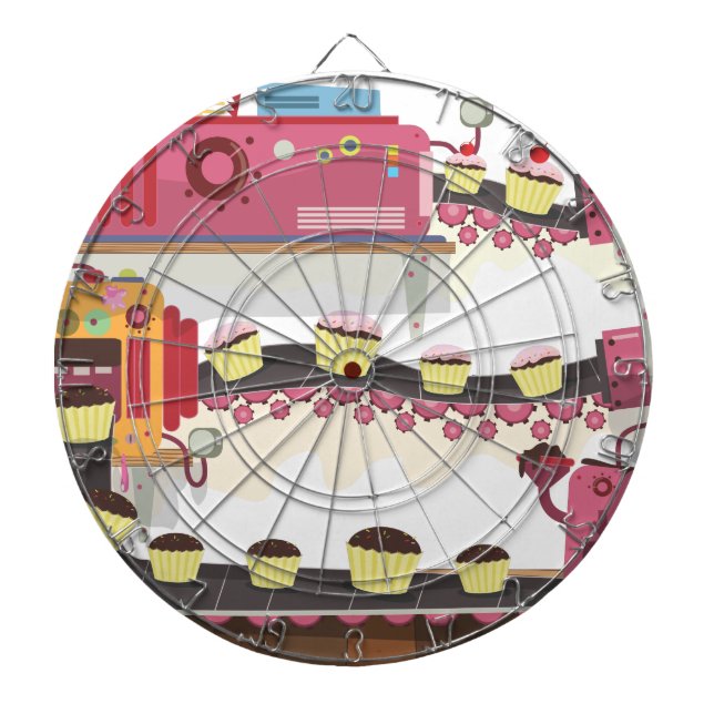 Cake Factory Dartboard (Front)