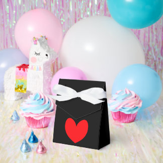 Cake Favour Boxes Black