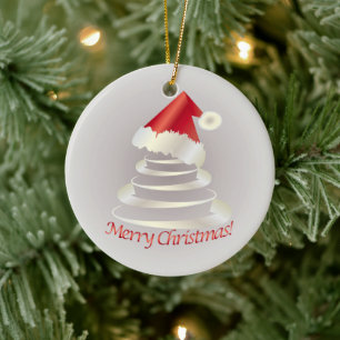 Cake for Santa Ceramic Tree Decoration