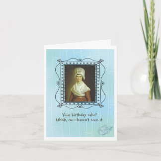 CAKE HAT BIRTHDAY CARD