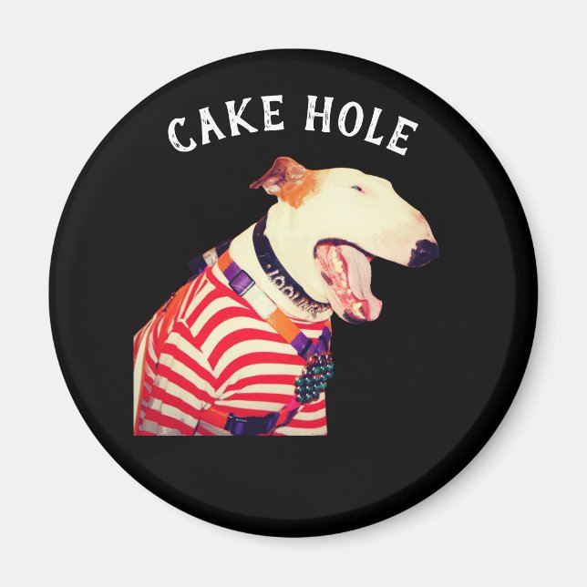 CAKE HOLE, MAGNET (Front)