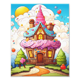 Cake House Photo Print