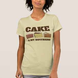 Cake Is My Boyfriend Carrot Yellow Red Velvet T-Shirt
