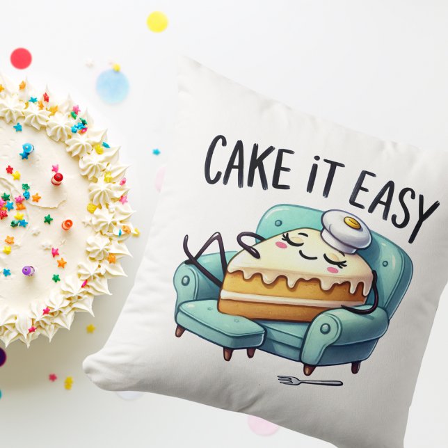 Cake It Easy - Relaxing Cake  Cushion (Creator Uploaded)