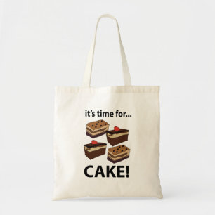 Cake It's Time For Cake Tote Bag