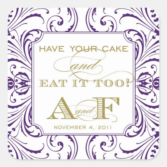 Cake Label for Ashlie (Front)