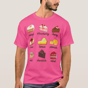 Cake Lover Baking Lover Baking Pastry Chef Peace L T-Shirt