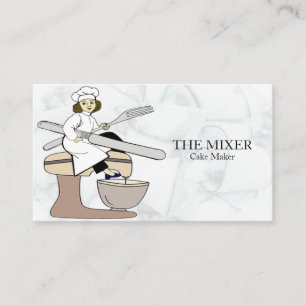 Cake Maker  Business Card