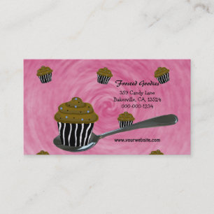 Cake on a Spoon Design Business Card
