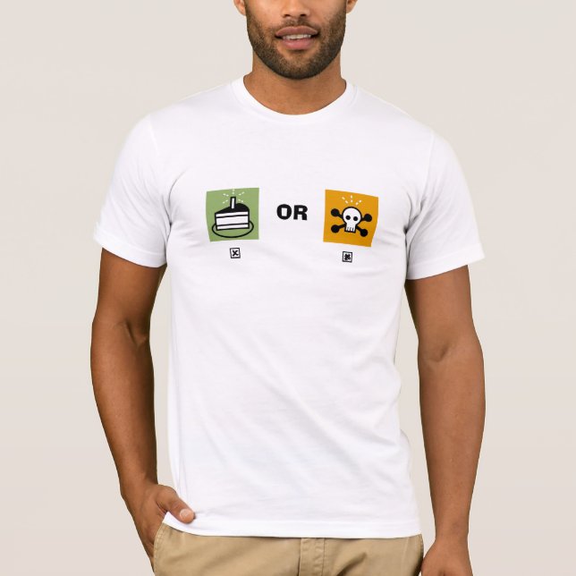 cake or death T-Shirt (Front)