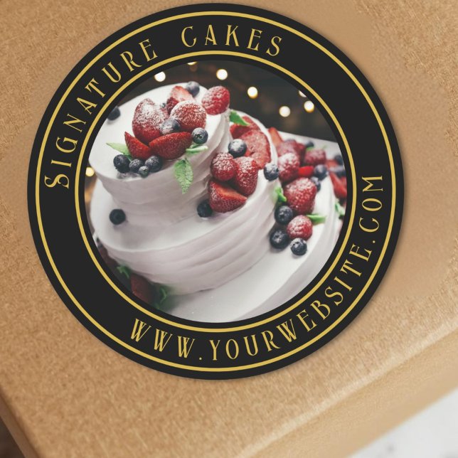 Cake Packaging Sticker (Creator Uploaded)