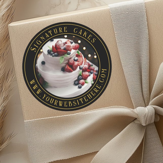 Cake Packaging Sticker (Creator Uploaded)