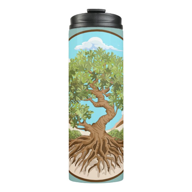 Cake Pan Thermal Tumbler (Front)