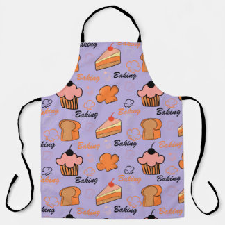 cake pattern apron