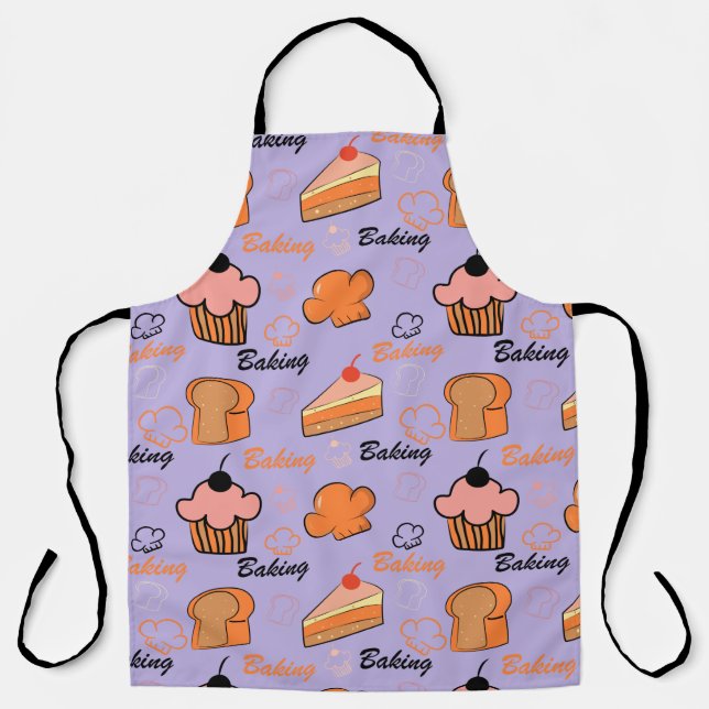 cake pattern apron (Front)