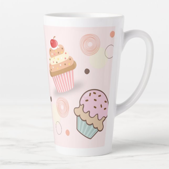 cake pink mug (Right)