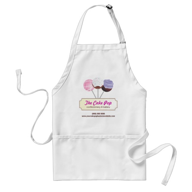 Cake Pop Business Apron (Front)